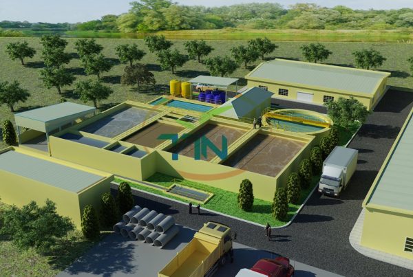 NHÀ MÁY XỬ LÝ NƯỚC THẢI KCN TẬP TRUNG